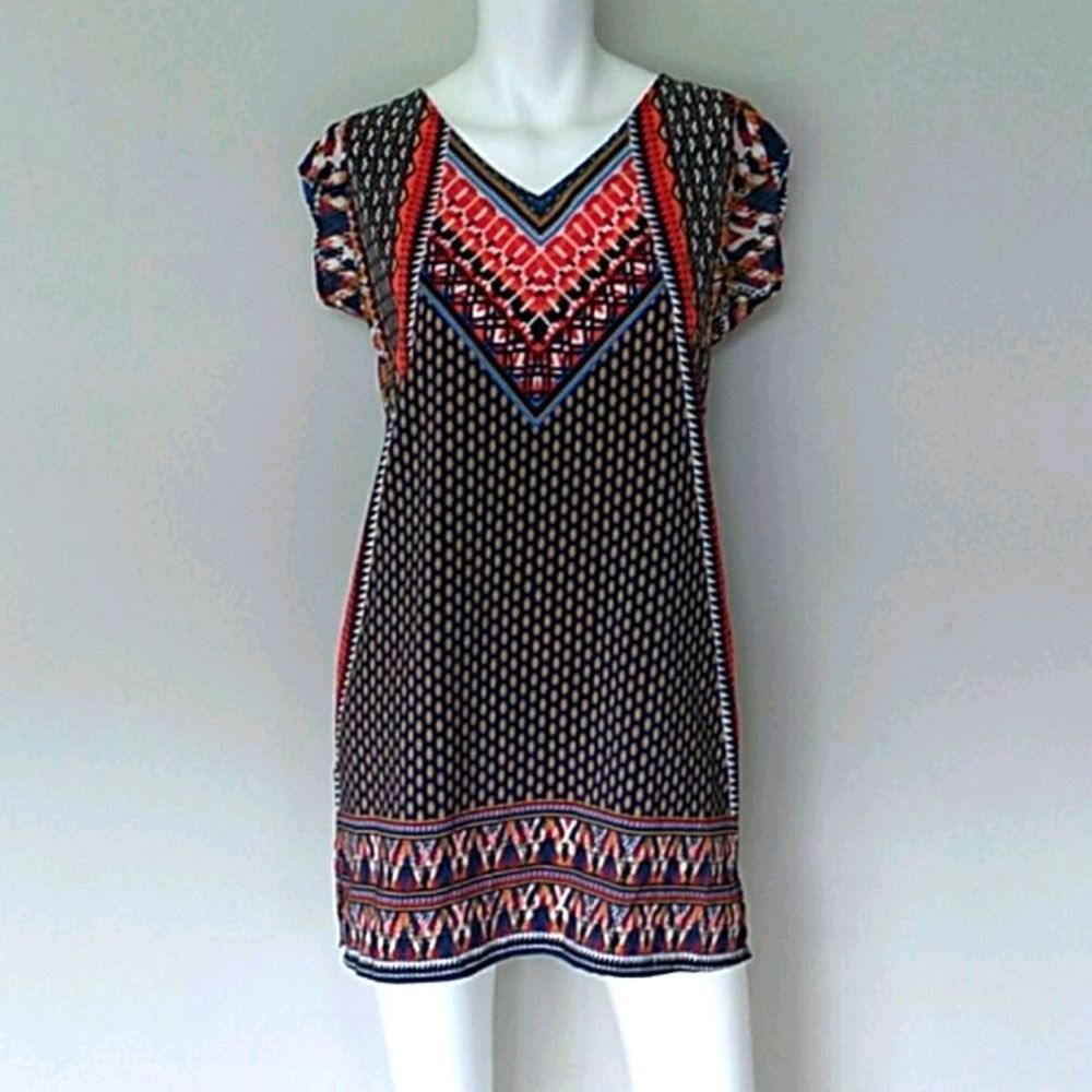 BeBop Vibrant Multicolor Dress. Size Small